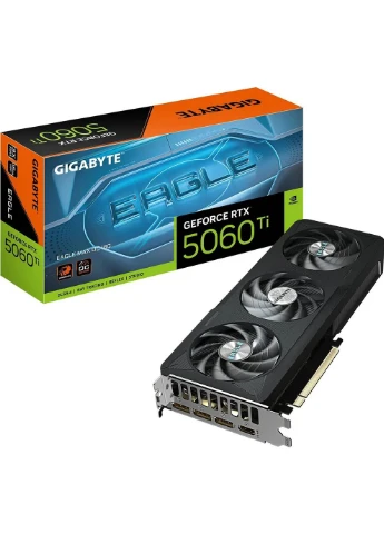 Видеокарта GeForce RTX 5060 Ti EAGLE MAX OC 16384MB (GV-N506TEAGLEMAX OC-16GD) Gigabyte (372465929)