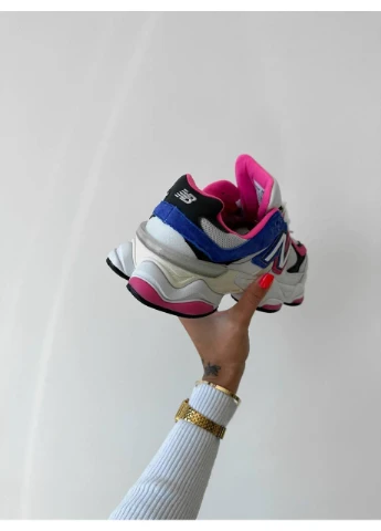 Розовые демисезонные кроссовки мужские new balance 9060 purple/pink нью беланс 9060 розовые No Brand