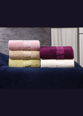 Махровая простыня "Gold Lacivert" 200х220см Belizza (329895378)