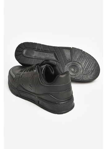 Черные демисезонные кроссовки мужские черного цвета Let's Shop