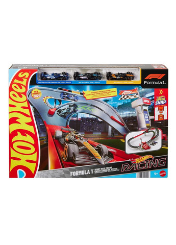 Трек Трасса для гонки Формулы 1 Racing Formula 1 Sprint Race Circuit с 3 машинками Hot Wheels (369474271)