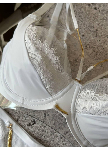 Білий комплект нижньої білизни білий Lanny Mode