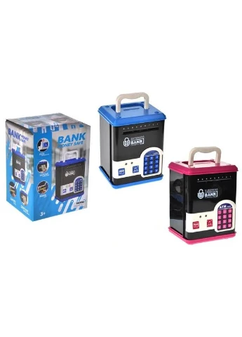 Дитяча скарбничка-сейф WF-3015H(Blue) музика, світло, пароль, імітація відбитка YG Toys (379944613)