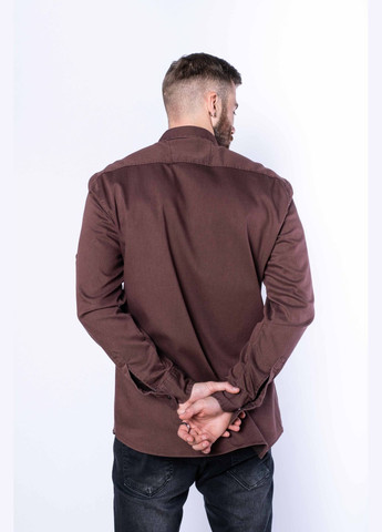 Прозрачная кэжуал рубашка однотонная Time of Style