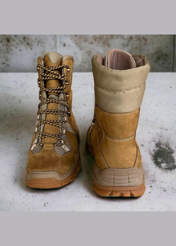 Чоловічі Тактичні Демісезонні Берці. 36-49р Койот. 100% Натуральна шкіра! DSDM-1018 No Brand (301148057)