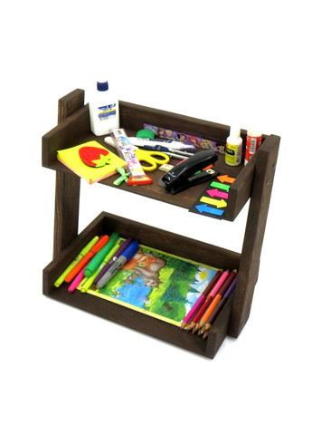 Органайзер настільний з дерева Емерсон 35 капучино (КНЦ-354909) No Brand (328225770)