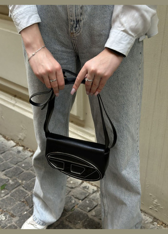 Женская сумка Diesel черная No Brand (296093185)