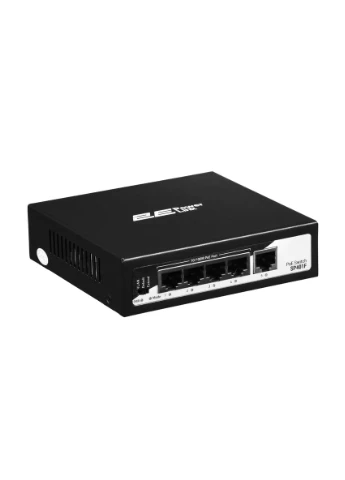 Коммутатор PowerLink SP401F 5xFE (4xPoE, 1xUplink), 55Вт, Некеруемый 2E (393460155)