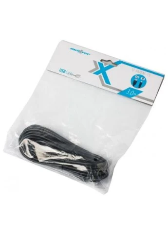 Кабель для принтера USB 2.0 AM/BM 3.0м (U-AMBM-10) Maxxter USB 2.0 AM/BM 3.0m (389989001)