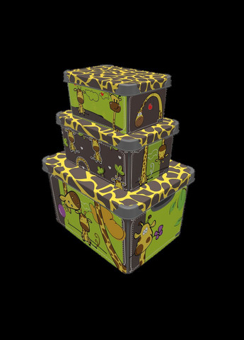 Контейнер Style Box Giraffe, 20 л (6739281) QUTU (361339522)