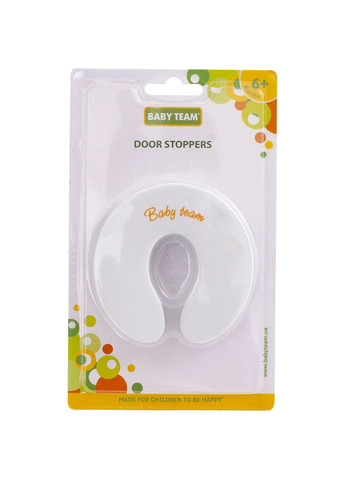 Фіксатор для дверей, білий () Baby Team 7601 (328394067)