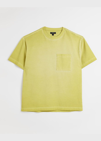 Желтая футболка basic,желтый, River Island