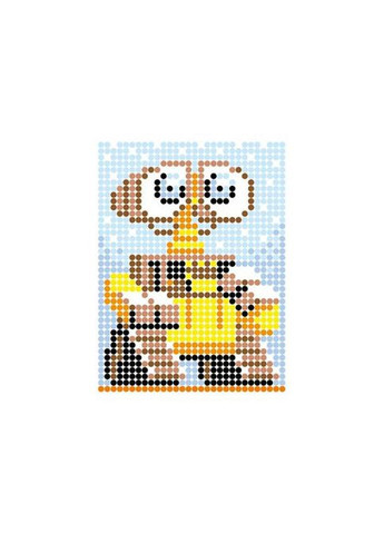 Картина по номерам стикерами в тубусе "Робот желтый" (WALL-E), 1200 стикеров 1883 No Brand (330607796)