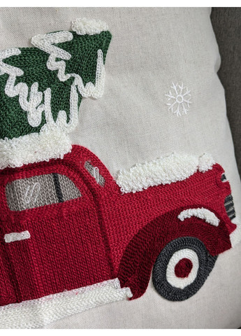 Набор новогодних наволочек с вышитым рисунком 2 шт. No Brand (363187987)