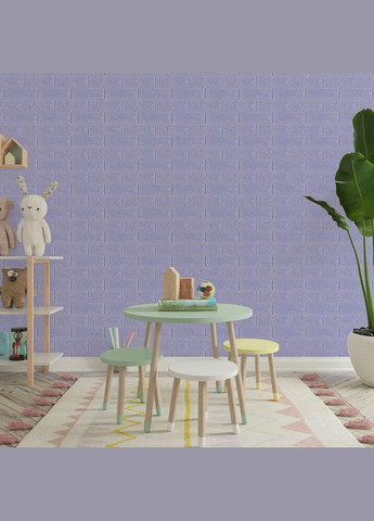 3D панель самоклеющаяся кирпич Светло 700x770x3мм (015-3) SW-00000574 Sticker Wall (300241710)