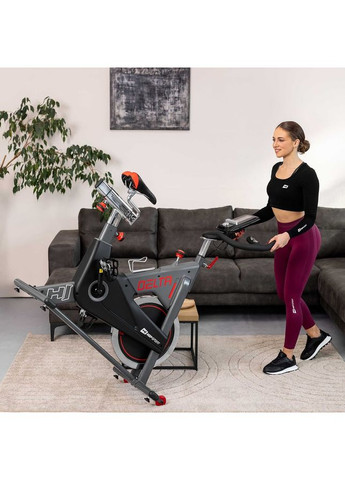 Спінбайк HS-065IC чорно-сірий Delta Hop-Sport (361952819)