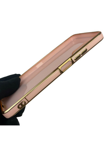 Чехол для A18 4G CPH2591 с кольцом-подставкой с золотой окантовкой на оппо а18 пудровый gs1 Oppo (366235268)