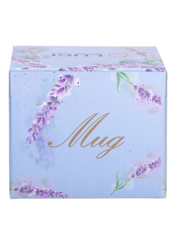 Чашка керамическая 400 мл с цветочным принтом, бежевый Liling Rongxiang Ceramic RX-N240139CR No Brand (360977684)