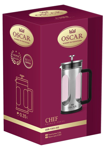 Френч-пресс CHEF 0.35 л (OSR-7303-350) Oscar (365275305)