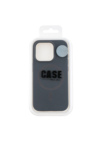 Чехол Glow Silicone Case with Magsafe для iPhone 15 Pro Max Цвет Grey No Brand Apple iPhone 15 Pro Max 2023 (336149079)