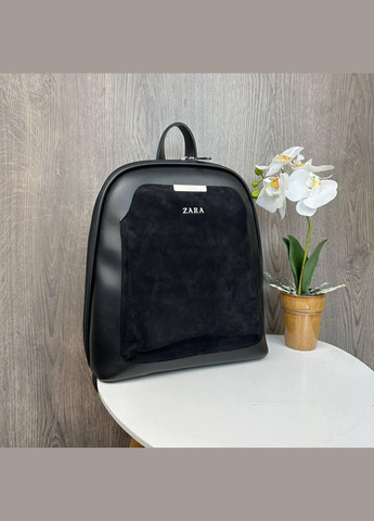 Женский городской рюкзак сумка замшевый стиль Зара, сумка-рюкзак для девушек Zara замша No Brand (334730569)