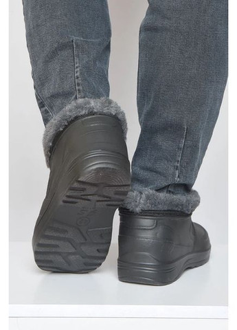 Галоши мужские на меху черного цвета Gipanis (372924883)