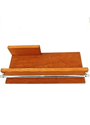 Полка настенная из дерева Суарес 65 шафран (ПНС-651006) No Brand (327848376)