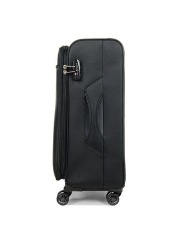 Чемодан средний M ткань чёрный 67х42х28(+5)см/83л/2.9кг AIRTEX (324801914)