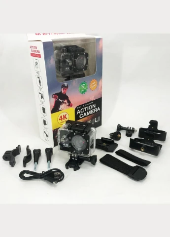 Водонепроницаемая спортивная экшн камера DVR Sport S2 Wi-Fi/SD, Бодикамера с дисплеем, Видеокамеры sport No Brand (386242249)