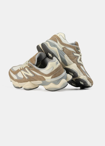 Коричневі всесезонні жіночі кросівки new balance beige No Brand 9060