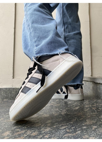 КРОСІВКИ ЖІНОЧІ ADIDAS CAMPUS 00S ALUMINIUM / CORE BLACK АДІДАС КАМПУС No Brand чорні демісезони (368869867)