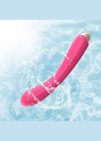 Гнучкий ребристий вібратор "Melo"Drive — Бордо No Brand (322400454)