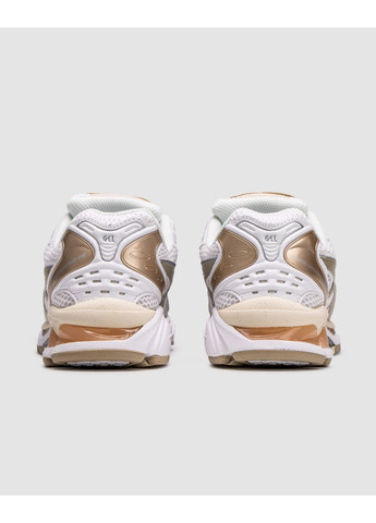 Білі Осінні кросівки чоловічі asics gel-kayano 14 white / bronze асікс гель каяно 14 No Brand