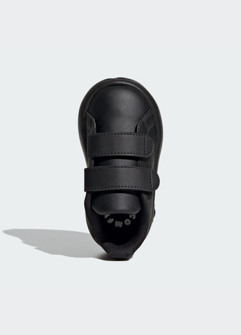 Черные всесезонные кроссовки advantage adidas