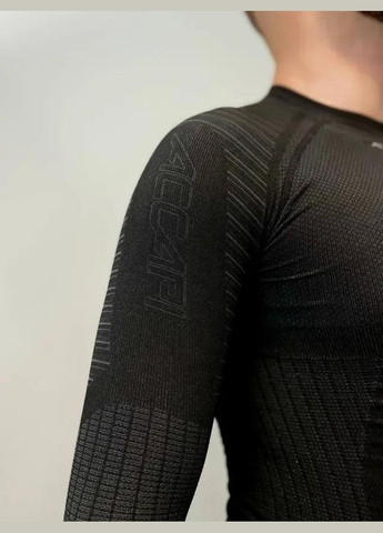 Термофутболка з довгим рукавом чоловіча Xperience, Military Black, Accapi (334669767)