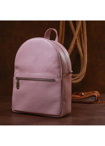 Жіночий рюкзак шкіряний 16305, Ліловий 21х28х9 см Shvigel (333662381)
