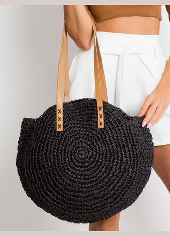 Жіноча літня плетена кругла сумка Шоппер No Brand (293510691)
