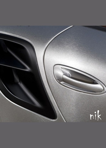 152*100 Пленка с микроканалами Шлифованный алюминий тонировка авто тюнинг Серебряный A+ (323635561)