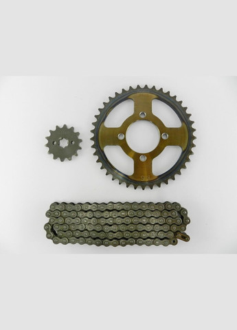 Зірка зад+перед 420-41/14 ланцюг 420-98 (в валізці) FUKUMERU No Brand (369802628)