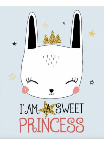 Постер в рамке Princess с мультипликационным принтом ProDobro (365443389)