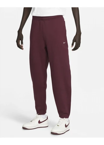 Бордовые демисезонные брюки Nike