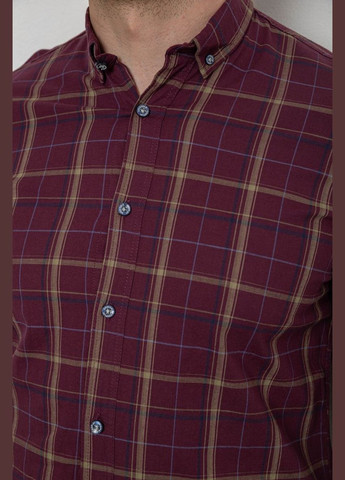 Бордовая рубашка Ager