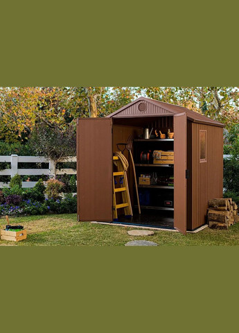 Сарай садовий пластиковий (будиночок) DARWIN 6x6 (17210353) Keter (334006725)