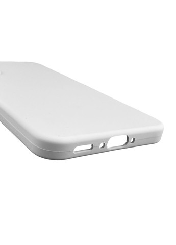 Чехол для Galaxy A36 5G (SM-A366U) силиконовый с микрофиброй нескользящий на самсунг а36 5г белый Samsung (366390247)