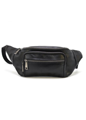 Бананка шкіряна, сумка поясна чорна велика GA-7219-3md TARWA (299258778)