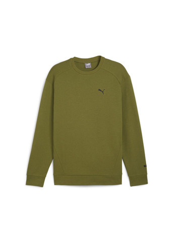 Зелена демісезонна світшот rad/cal men's sweatshirt Puma