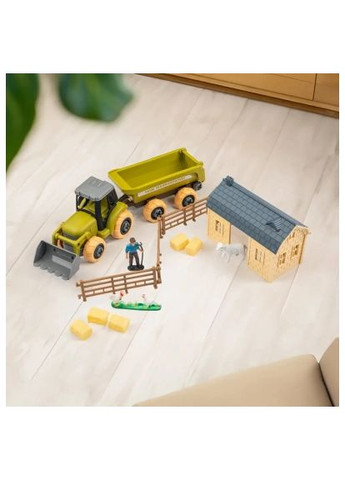 Ігровий набір Веселий хутір (трактор із причепом і ферма з вівцями та курми) (8817K) OTAMANKO Веселий хутір (трактор із причепом і ферма з вівця (366066373)