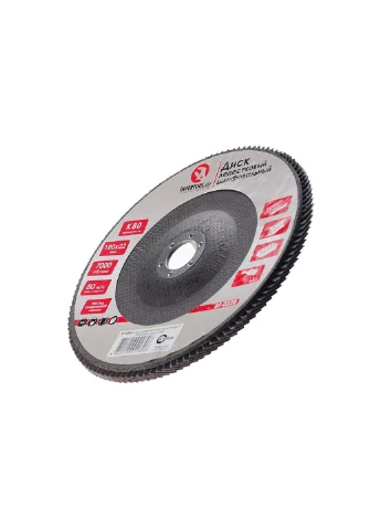 Диск шлифовальный лепестковый 180 мм Р80 BT-0228 Intertool (386745783)