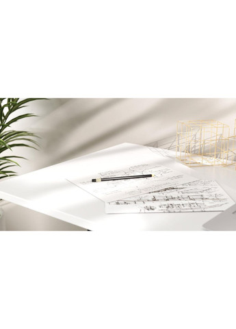 Стол-книга трансформер Спайдер 750x1150x880 Черный металл ДСП Белое 16 мм (FRD-105088) Ferrum-decor (365445125)