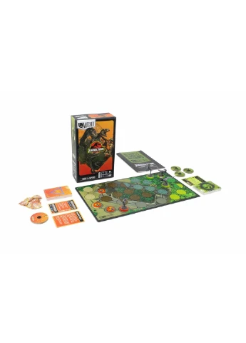 Захватывающая настольная игра Unmatched: Jurassic Park – InGen vs Raptors / Unmatched: Парк Юрского периода / UKR Iello Games (397872275)
